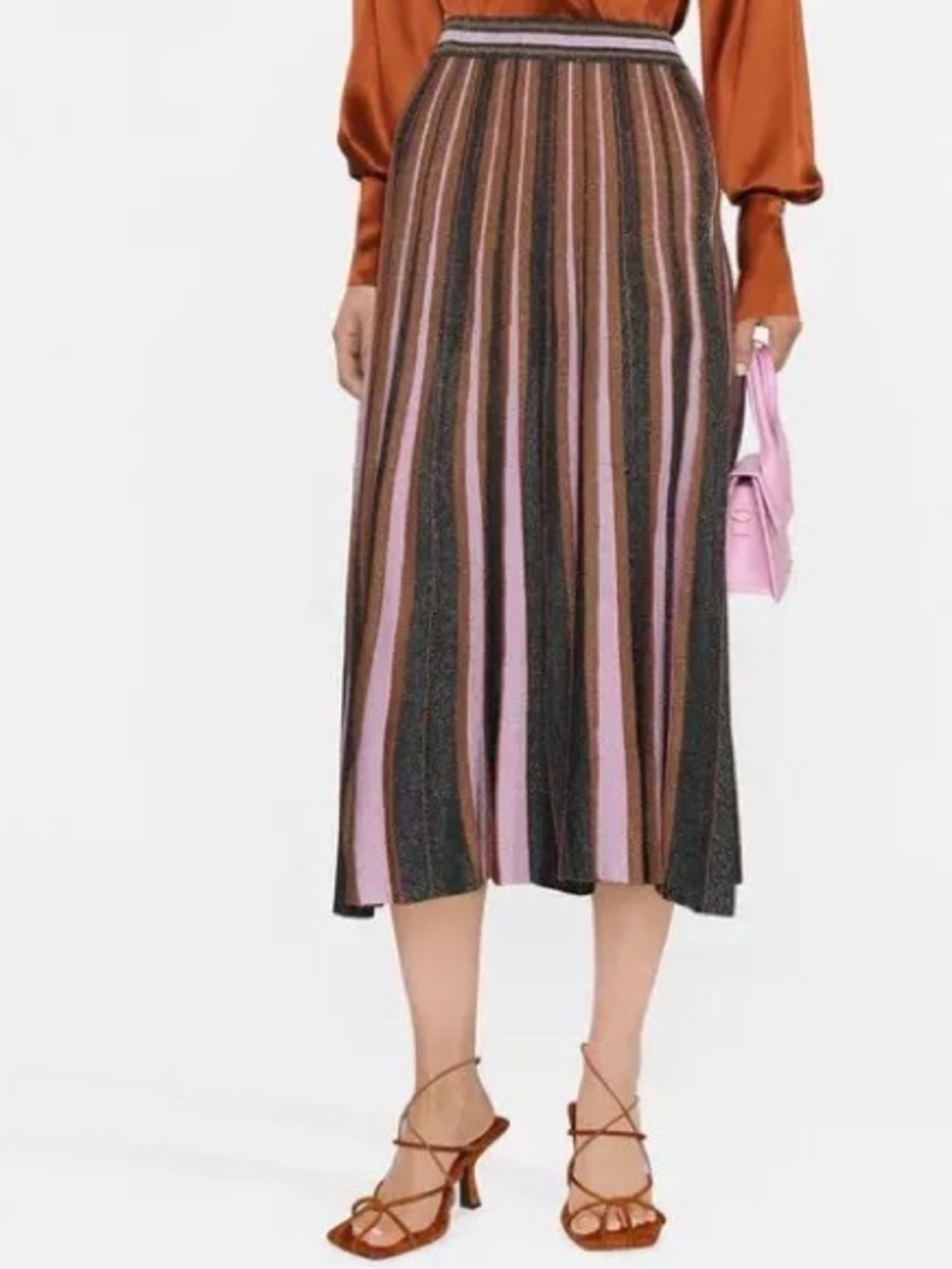 Zimmermann Kaleidoscope Striped Knit Skirt Size 1 XS